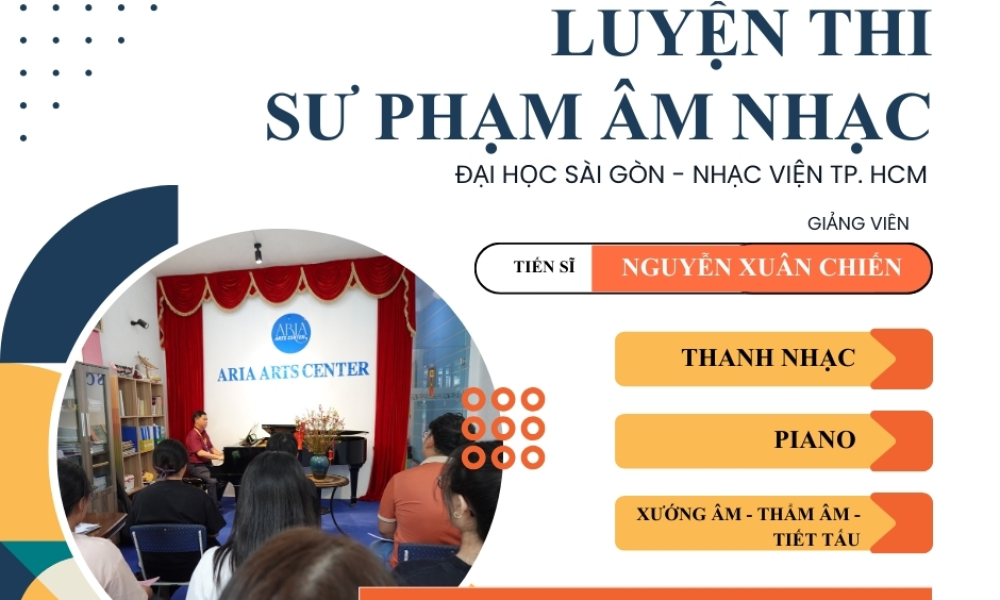 LUYỆN THI ĐẠI HỌC ÂM NHẠC, ĐẠI HỌC SÀI GÒN, NHẠC VIỆN TP.HỒ CHÍ MINH