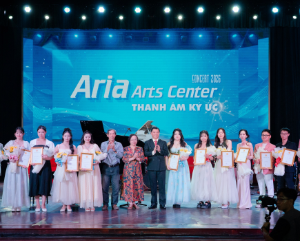 ARIA ARTS CENTER VINH DỰ ĐÓN TIẾP CÁC KHÁCH MỜI DANH DỰ TẠI ARIA CONCERT 2026 – DẤU ẤN CHUYÊN MÔN VÀ CẢM XÚC KHÓ QUÊN