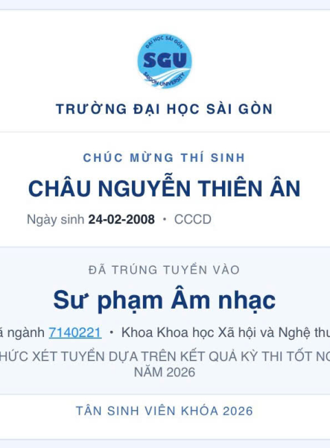 TRUNG TÂM ÂM NHẠC ARIA ARTS CENTER
