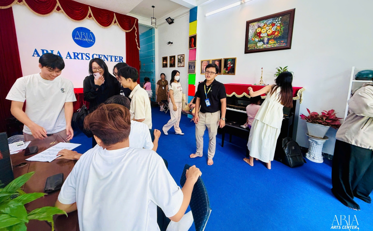 ARIA ARTS CENTER KHAI GIẢNG KHÓA LUYỆN THI ĐẠI HỌC - CHUYÊN NGÀNH SƯ PHẠM ÂM NHẠC - 2026
