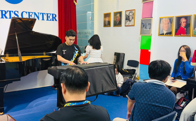 15 HỌC VIÊN ARIA ARTS CENTER XUẤT SẮC ĐẬU VÀO NHẠC VIỆN THÀNH PHỐ HỒ CHÍ MINH - CHUYÊN NGÀNH SƯ PHẠM ÂM NHẠC